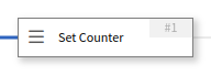 The Set Counter Node