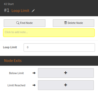 The Loop Limit Node